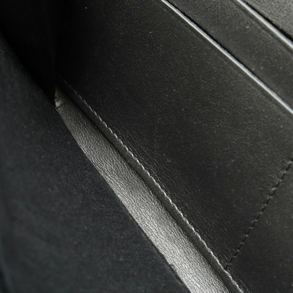 CHANEL Gray Caviar Leather Logo Wallet - Picture 7 of 9